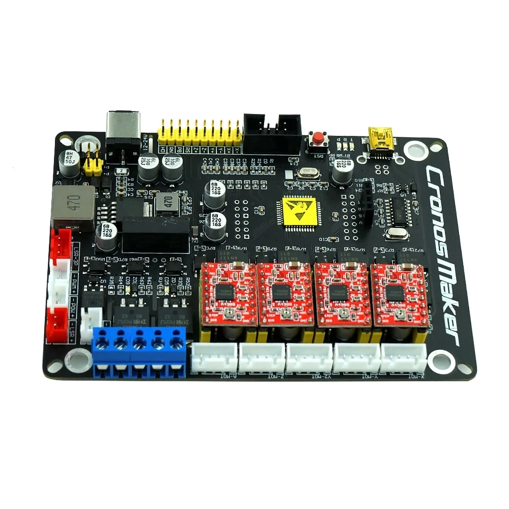 Enlarge New GRBL 4 Axis Stepper Motor Controller Control Board with Offline / 300 / 500W USB Spindle Driver Board for CNC Laser Engraver