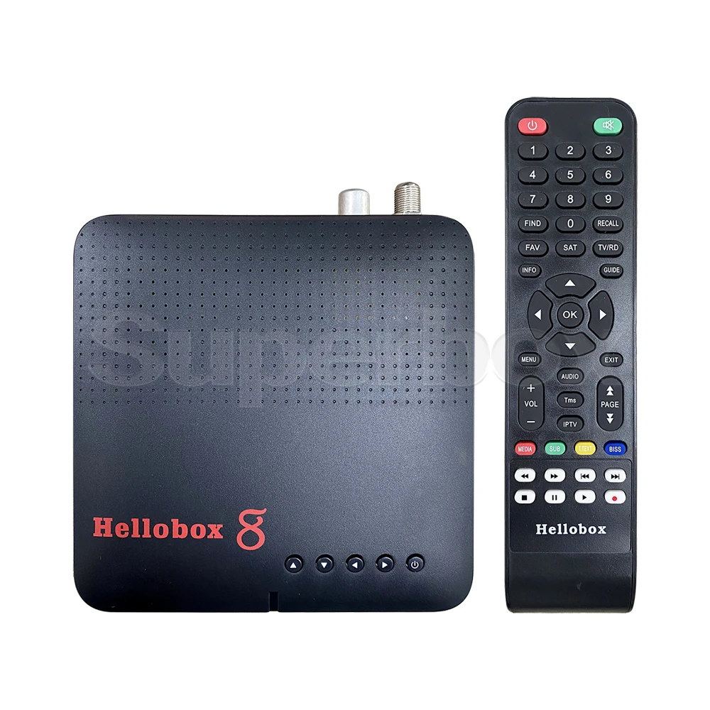 Hellobox 8 DVB плеер Hellobox8 Auto-PowerVu встроенный WiFi DVB-S2 S2X T2/C H.265 HEVC | Электроника