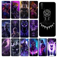 black panther phone case for vivo y91c y11 17 19 17 67 81 oppo a9 2020 realme c3