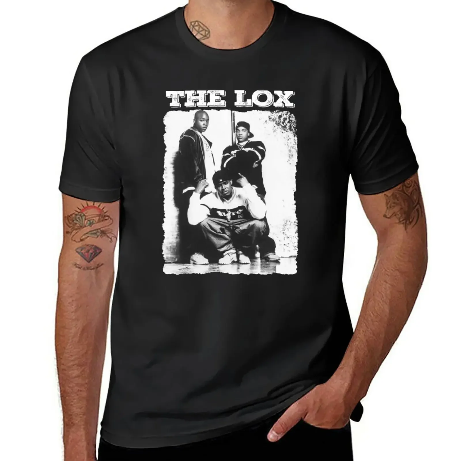 Фото Новая футболка The Lox, футболка на заказ, спортивные фанатские футболки, мужские футболки Fruit of the Lox №1