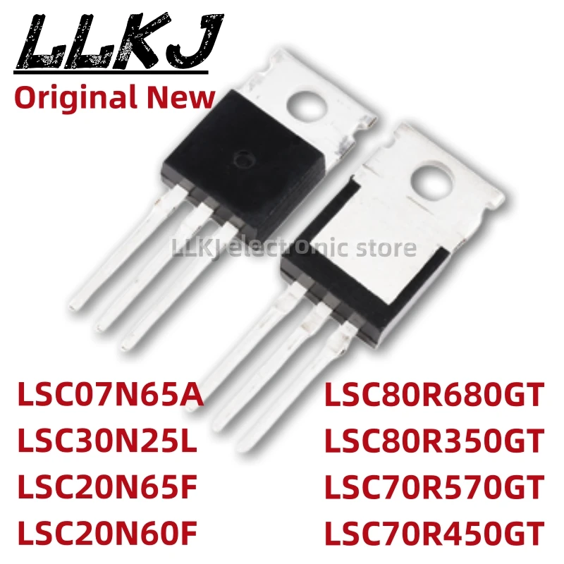 

1pcs LSC07N65A LSC30N25L LSC20N65F LSC20N60F LSC80R680GT LSC80R350GT LSC70R570GT LSC70R450GT TO220 MOS FET TO-220