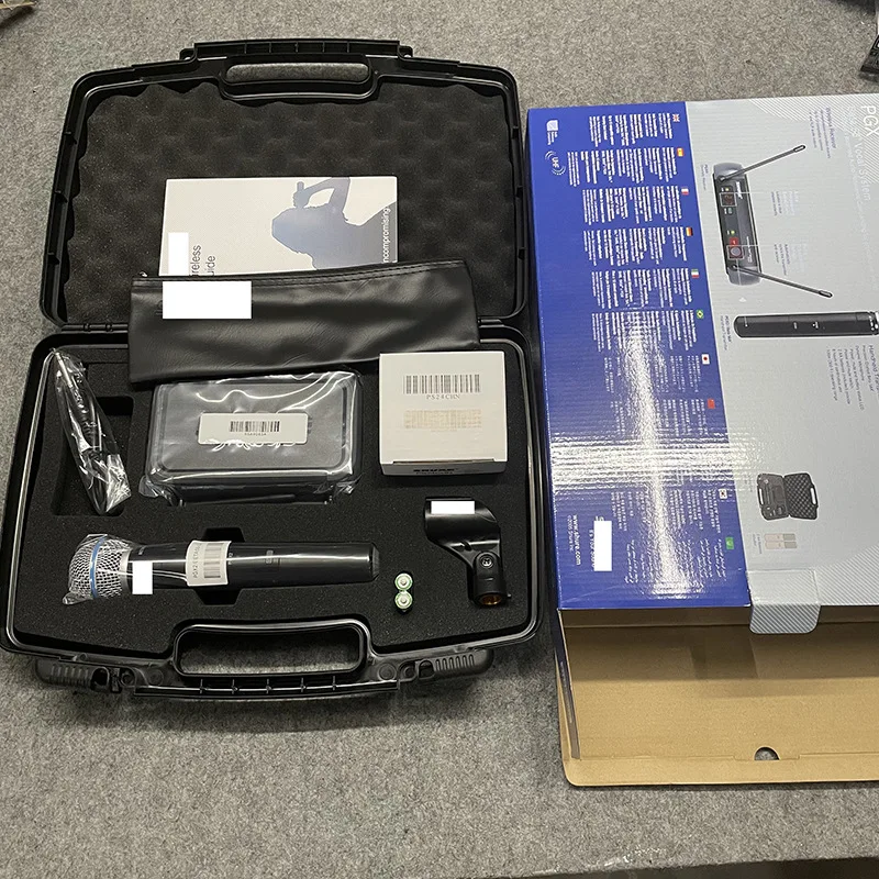 Фото Микрофон PGX24 BETA58A, упаковка в пластиковой коробке, от одного до одного, беспроводной микрофон, беспроводной микрофон №3