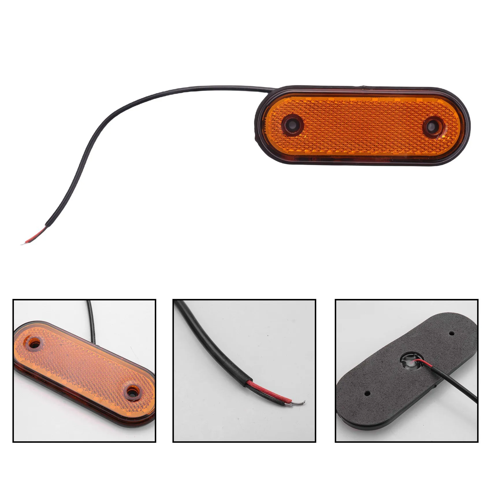 8 шт. фонари для грузовиков 20 светодиодов 24 В