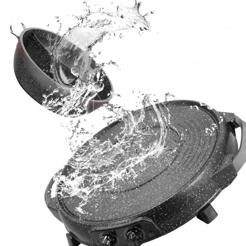 Многофункциональная электрическая кастрюля сковорода и горячая все в одном