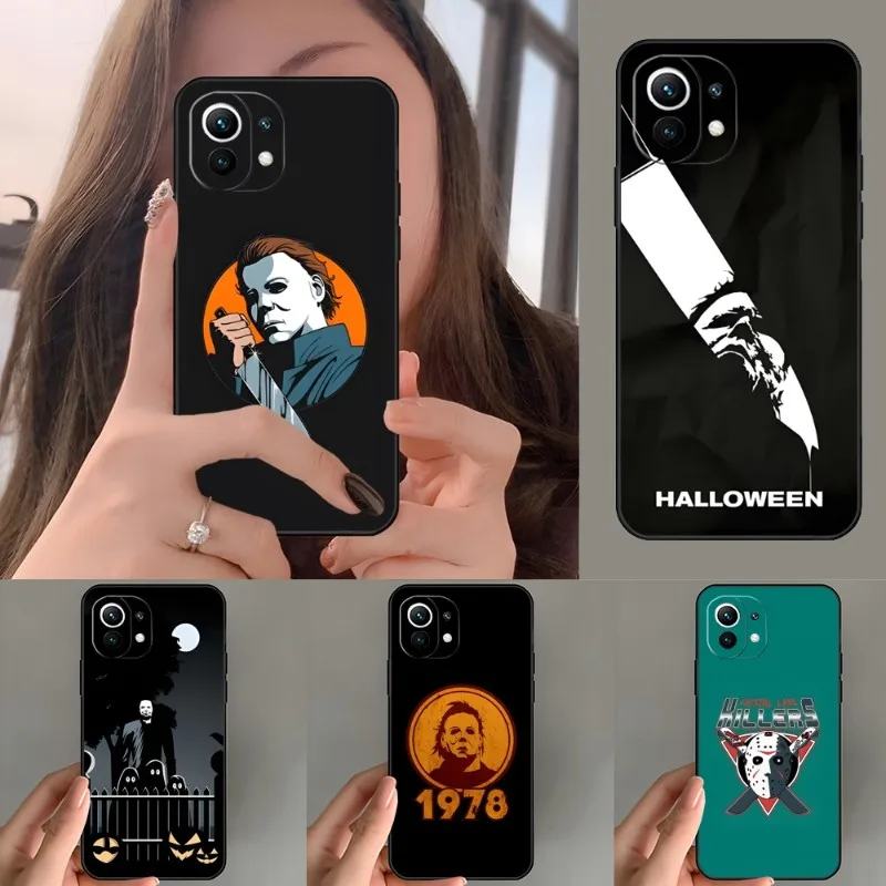 

Michael Myers Phone Case For Xiaomi Redmi K40 K30 K20 10 X 9 8 7 6 A C T S Pro Plus Extreme K50 Gaming Go Soft Cover