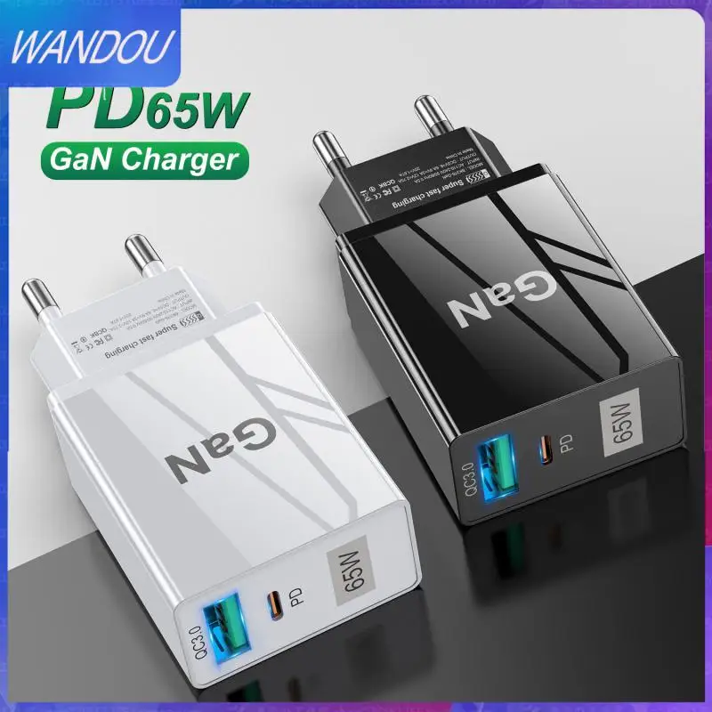 

Gan Mobile Phone Charger Phone Fast Charger Pure Pc Flame Retardant Material Fast Charger Korean Regulations GaN Charger