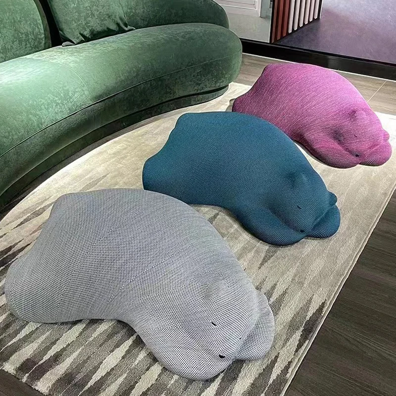 

Lazy sofa, lying on the stomach, bear, Internet celebrity, children's animal seat, sleeping bear, single leisure sofa, polar bea