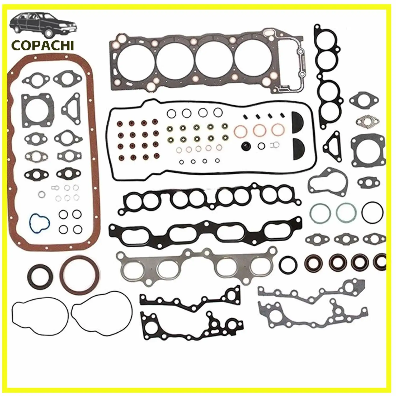 1 комплект 3RZFE прокладки головки блока цилиндров двигателя ремонтных уплотнений