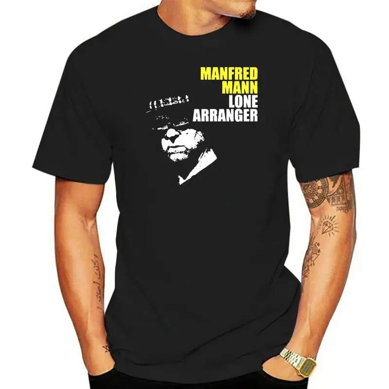 

Manfred Mann tee S -3XL T-Shirt The Blues Band Beat , psychedelic pop Mens Tops Cool O Neck T Shirt top tee