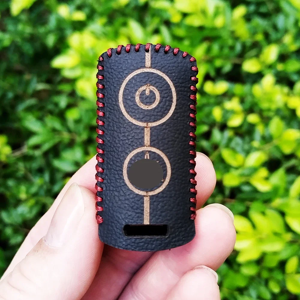 Кожаный брелок с дистанционным управлением для Yamaha Nmax 2021/2022 NVX NVX155 XMAX XMAX300 QBIX AEROX