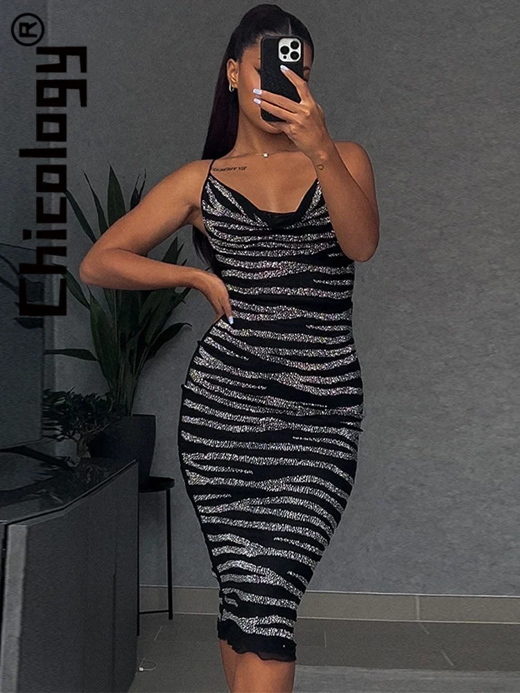 

Chicology Sebra, блестящее, бриллиантовое, облегающее, сексуальное длинное платье, праздничное, вечерние, для выпускного вечера, модная одежда для ...