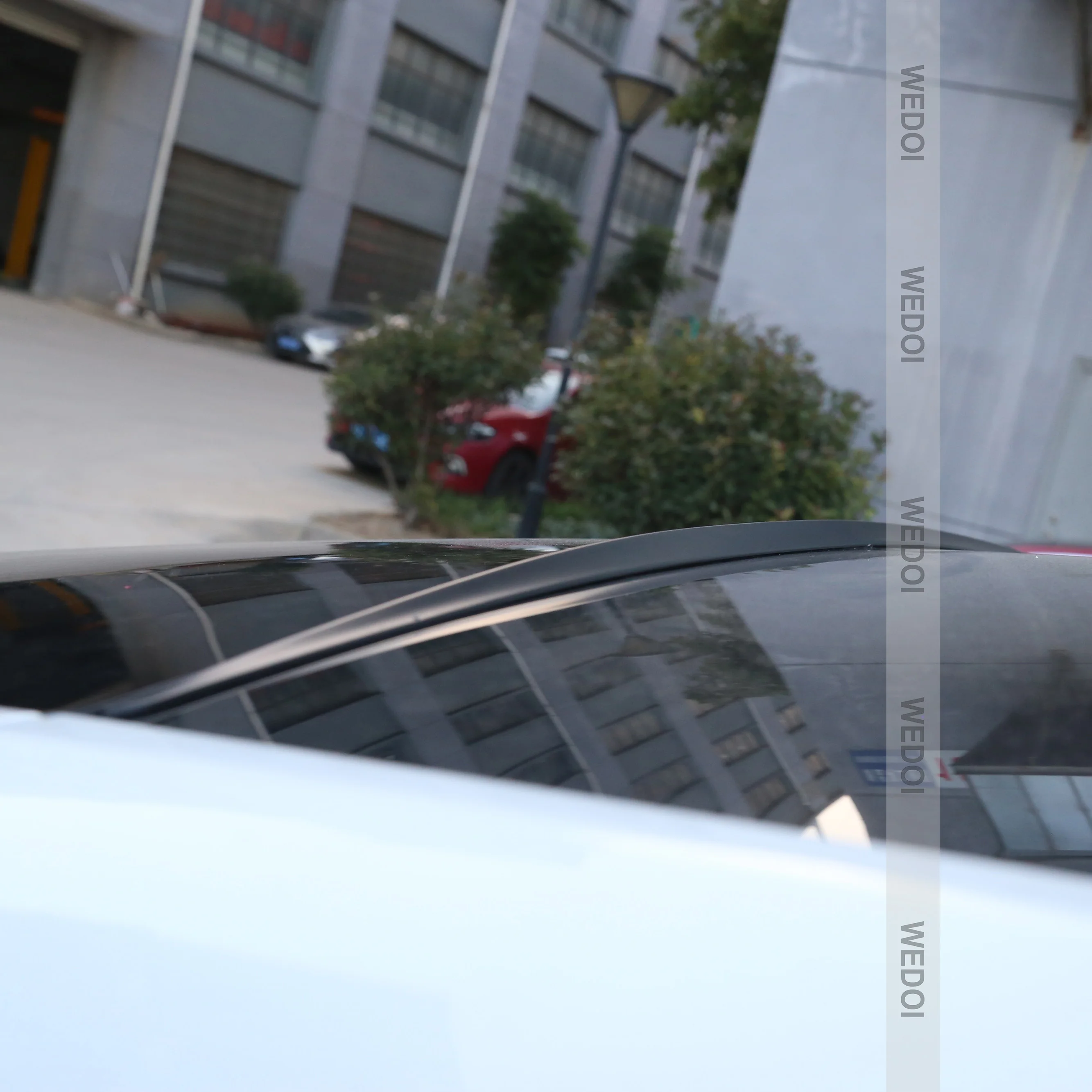 

Новый ветровой нож для Tesla Model Y, передняя противотуманная накладка, накладка, спойлер для бровей, украшение из углеродного волокна, аксессуары с блестками