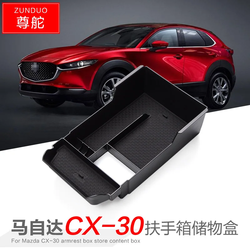 

Car Accessories Car Central armrest box storage box decoration FOR Mazda cx-30 2020