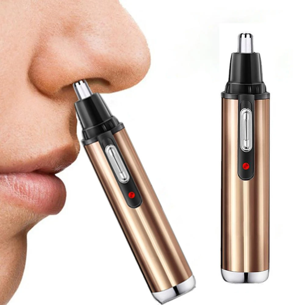 

Electric Nose Hair Trimmer Men Women Ear and Neck Eyebrow Trimmer Cleaner Trimmer Shaver Makeup Remover ( Battery not include)