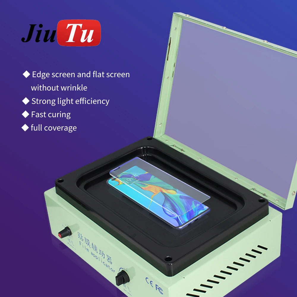 UV Film Curing Box for Mobile Phone Screen Soft Glass Explosion-proof Film Automatic Vacuum Laminating Machine