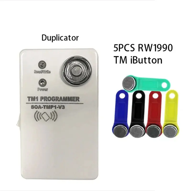 Портативный RFID-копирдубликатор ZIZI TM1 (RW1990, TM1990, TM1990B, iButton, DS-1990A) 125 кГц для карт EM4305, T5577, EM4100, TM (art.: 3920db9cfafb0) - 3920db9cfafb0