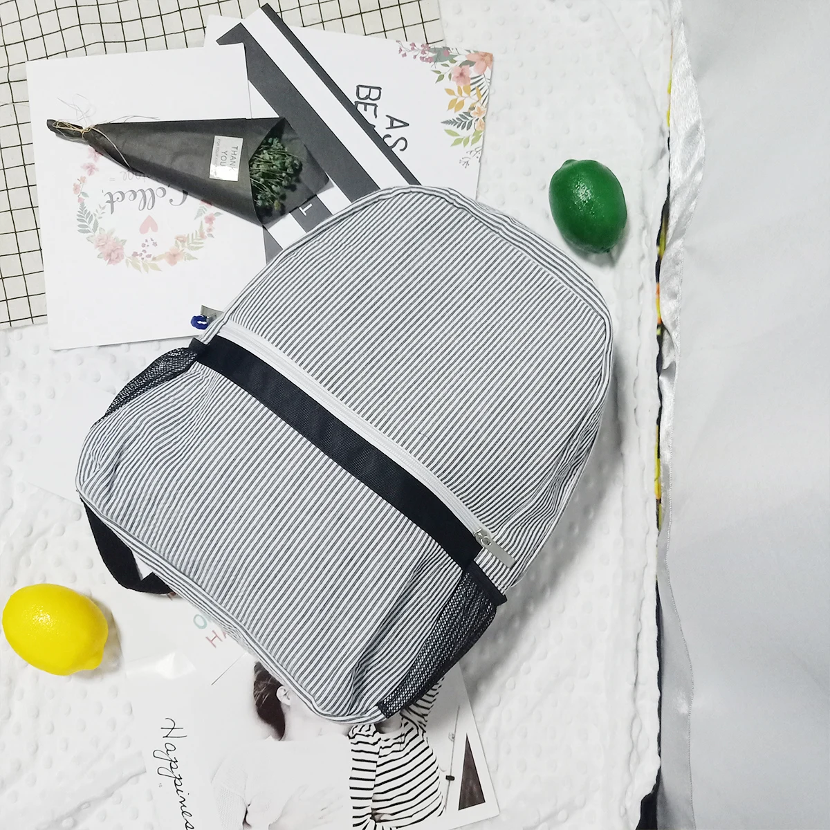 

Классический хлопковый рюкзак на присоске для взрослых, 25 шт.