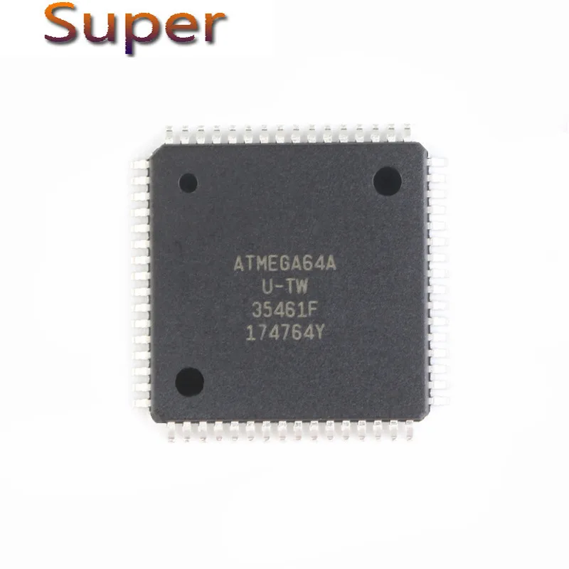 

1pcs/lot ATMEGA64A-AU ATMEGA64A ATMEGA64AAU ATMEGA64 TQFP-64 In Stock IC