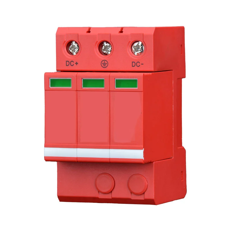 power surge protector surge protective device spd arrester house 24pole with voltage protection dc 500v 800v 1000v 4060ka fuse free global shipping