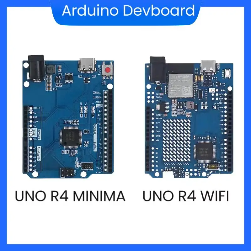 Для платы привода Arduino Uno R4 Minima/WIFI Renesas RA4M1 флэш-память 256 КБ и 32 SARM USB-C