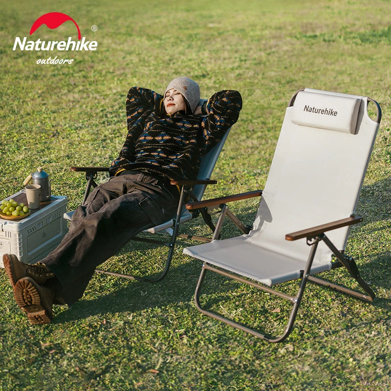 Naturehike T02 Регулируемое складное кресло для кемпинга с высокой спинкой, кресло для отдыха на открытом воздухе, портативное кресло для отдыха со спинкой, кресло для отдыха (art.: 3920cd1982970) - 3920cd1982970