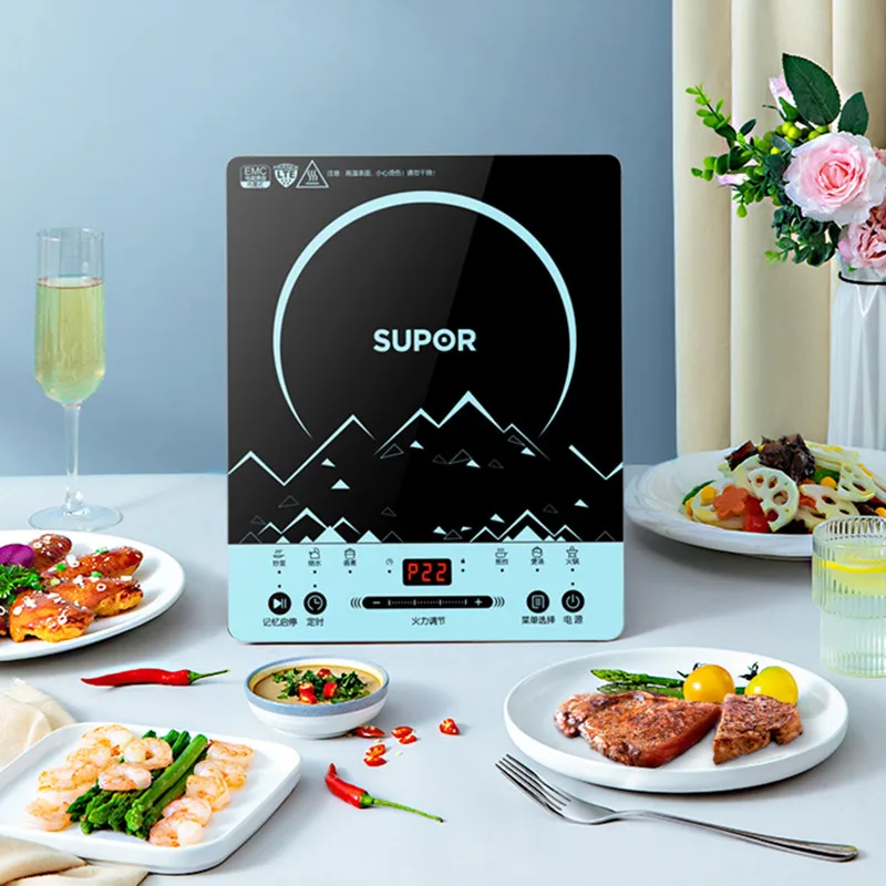 

SUPOR 220V Induction Cooker Household High-power Cooking Pot Small Electric Stove Hotpot Hot Plate Cooktop for Stove