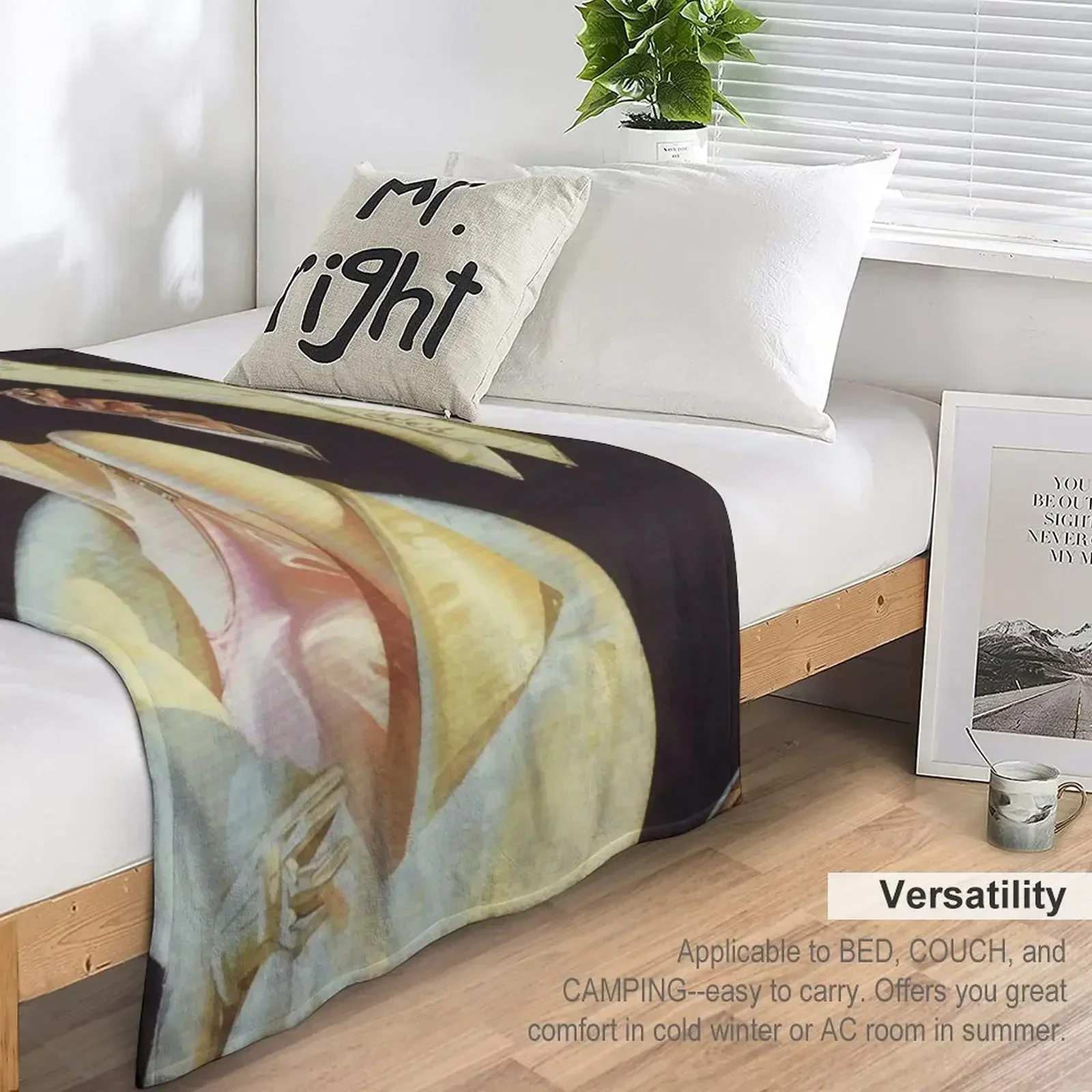 Пара спускающих лестнице от J.C. Leyendecker одеяло винтажные роскошные одеяла