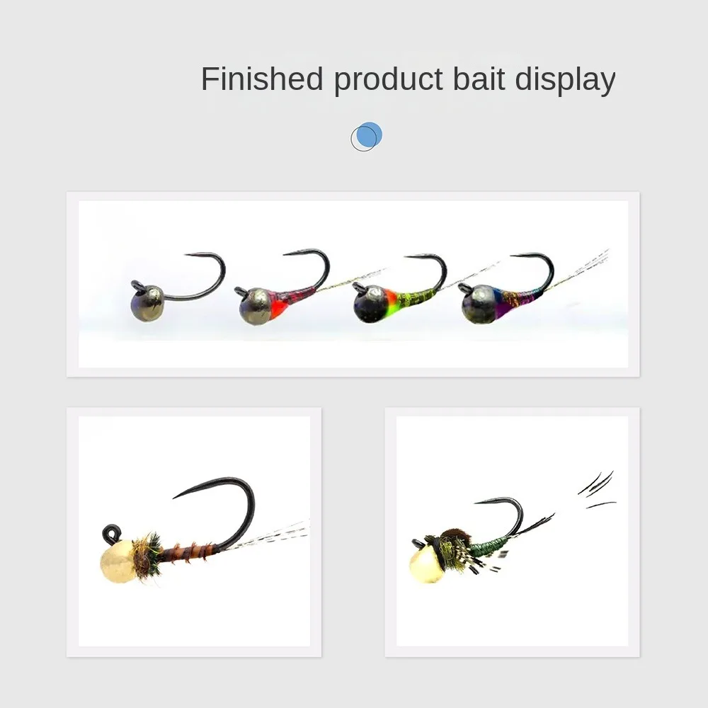 Вольфрамовые бусины из нержавеющего сплава 2024 красивый дизайн рыболовные с