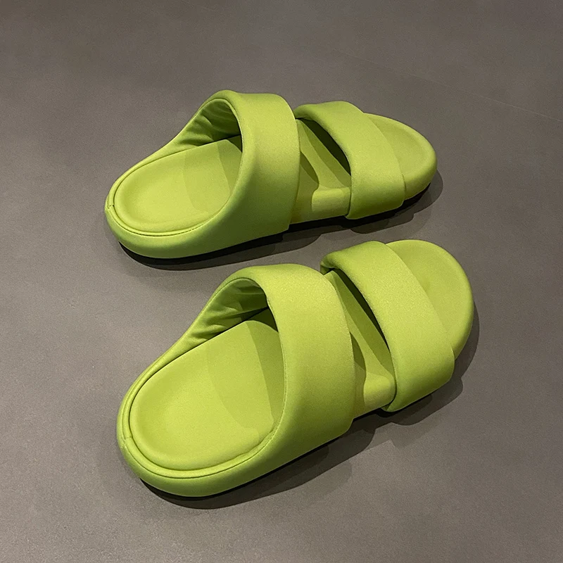 

Шлепанцы женские на платформе, повседневные сланцы, пляжная обувь, плоская подошва, пикантные сандалии, для ходьбы, лето 2023