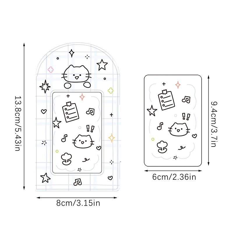 3-дюймовый фотоальбом коллекционная книга со звездами держатель для фотокарт