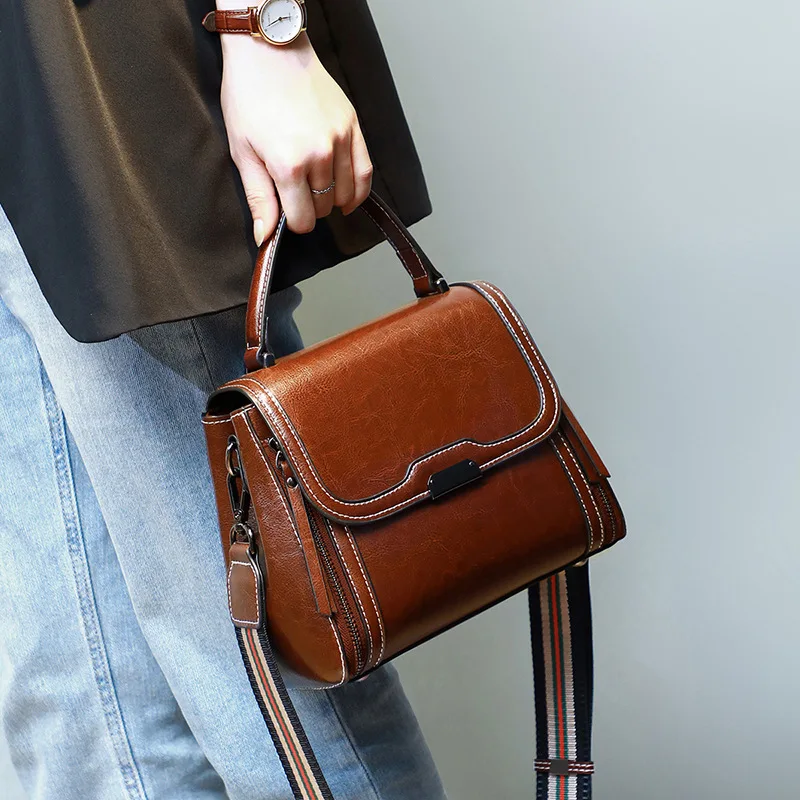 

Новинка 2023 женская сумка из натуральной кожи модная сумка 023 сумка через плечо для женщин