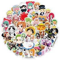 103050pcs cartoon anime one piece luffy stickers laptop diy phone skateboard motorcycle car luggage cool sticker decal kid toy