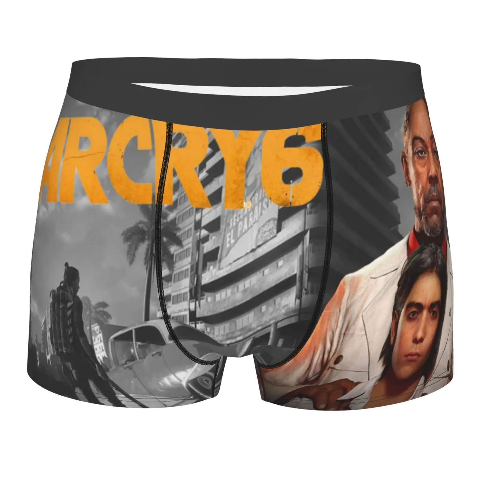

Far Cry 6 657 Men's Panties Men White Underwear Men Girls Polyester Sexy Mens Underwear Male Shorts Women Sexy White Men Funny