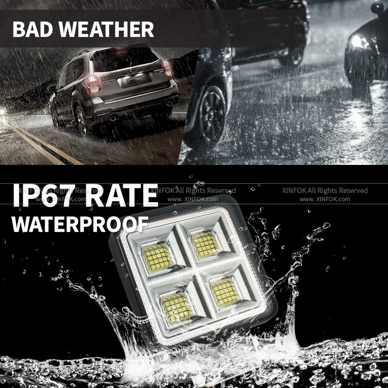 Рабочая фасветильник дальнего света для грузовика параметры освещения 12 в 24 В