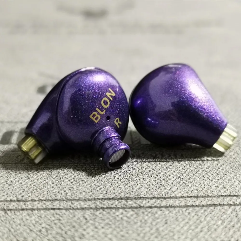 

BLON BL-03 BL03 10mm Carbon Diaphragm Dynamic Driver In Ear Earphone HIFI DJ Running Sport Earphone
