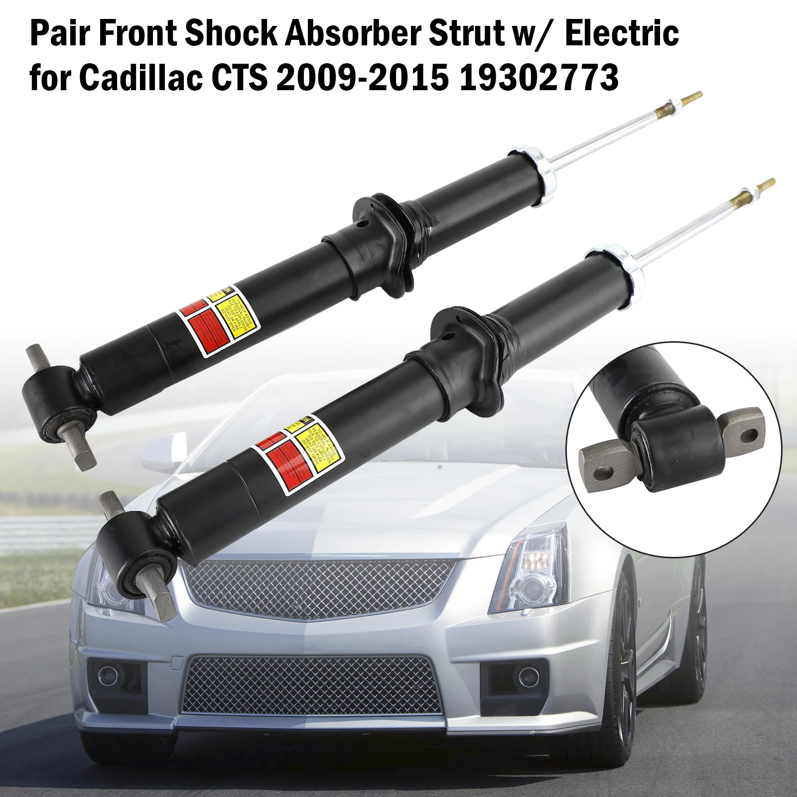 

Areyourshop Pair Front Shock Absorber Strut w/ Electric for Cadillac CTS 2009-2015 19302773