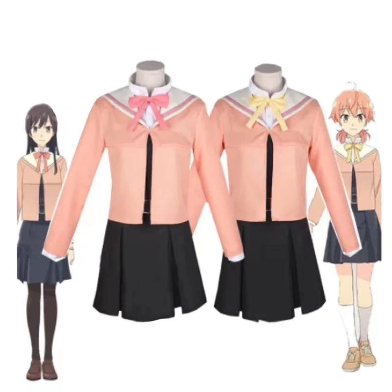 

Anime Bloom Into You Cosplay Nanami Touko Koito Yuu Costume Halloween Carnival Party Suit Outfit Dress Uniform for Girls Women