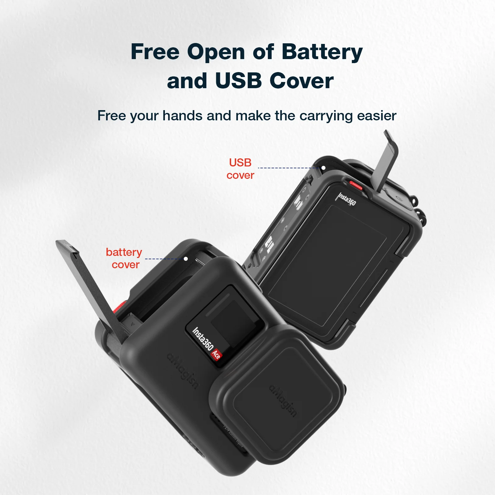 Силиконовая крышка для объектива Insta360 Ace/AcePro