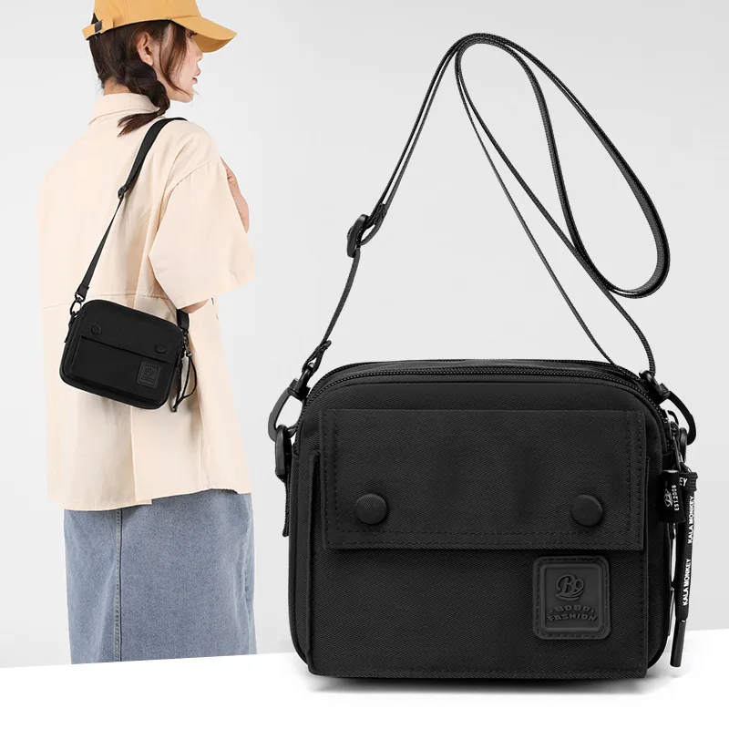 

Lady Bags New Arrival Fashion Women Shoulder Bag Waterproof Canvas Material Crossbody Black Pink Green Color Designer Bag