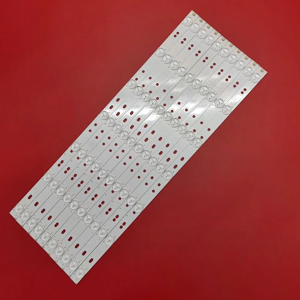

Kit/10pcs LED Backlight Strips For CRH-K50E3535T100762G-Rev1.6 W PLDED5068A-C