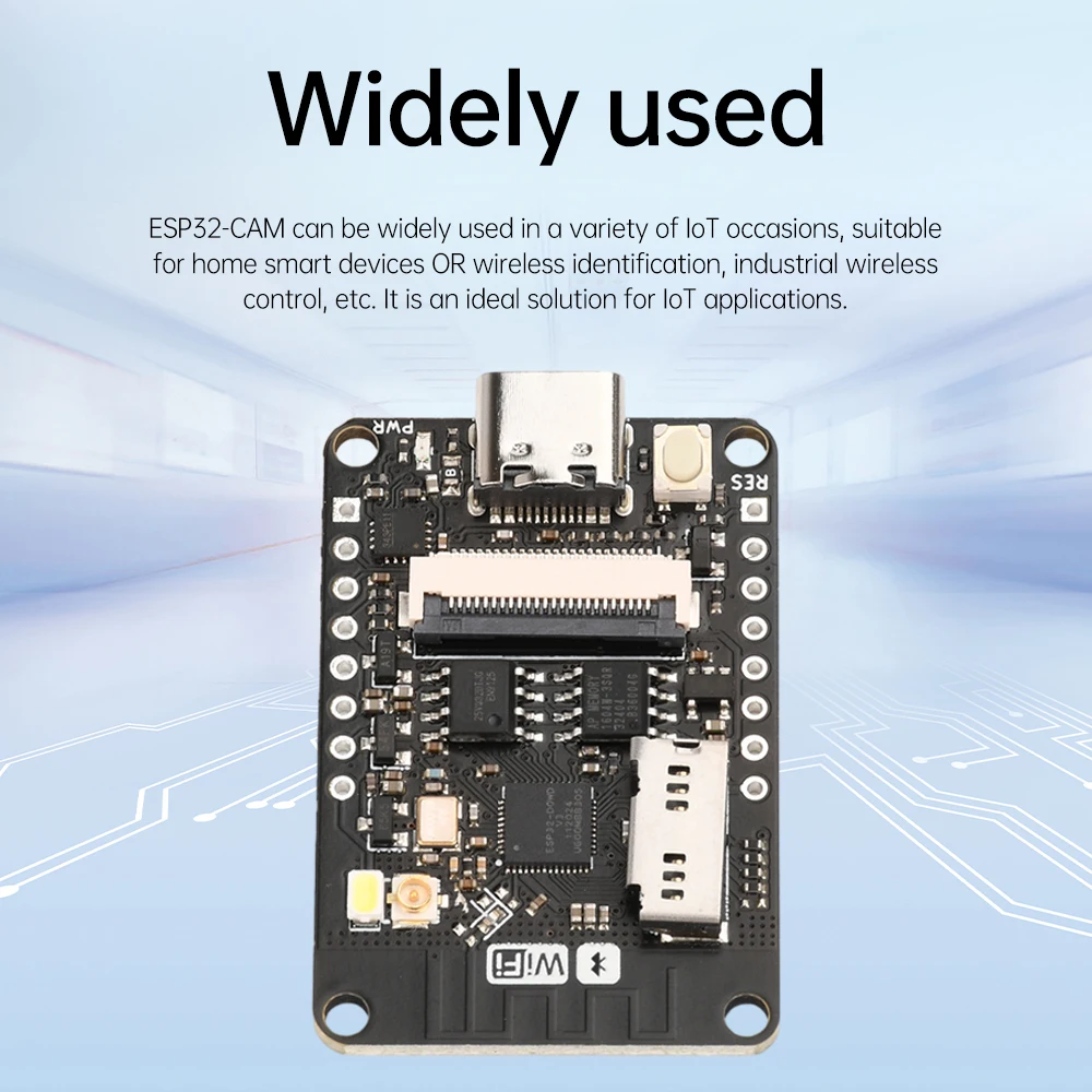 ESP32 ESP32-CAM WiFi модуль Bluetooth V3 CAM плата разработки Type-C OV2640 камера