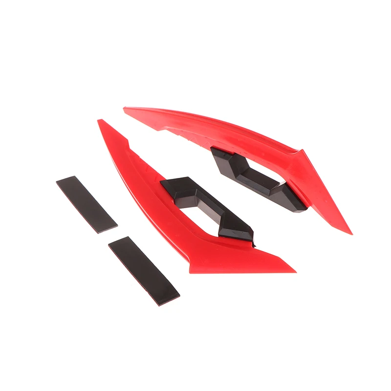 

1 пара аэродинамических спойлеров, динамическое украшение крыла, наклейка для скутера, универсальное крылышко мотоцикла