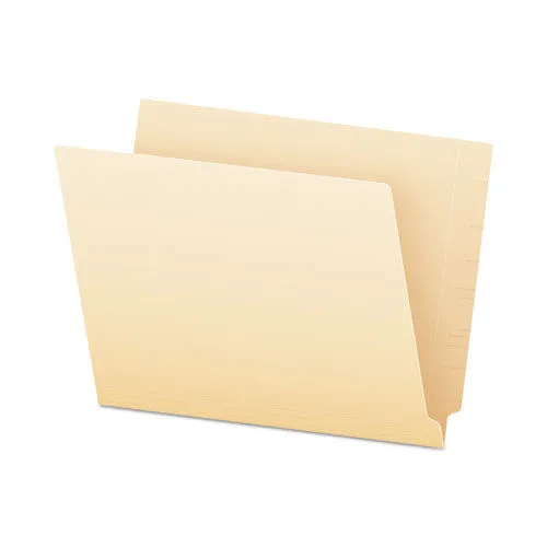 

62710 SmartShield Straight End Tab File Folders - Letter Size, Manila (75/Box)