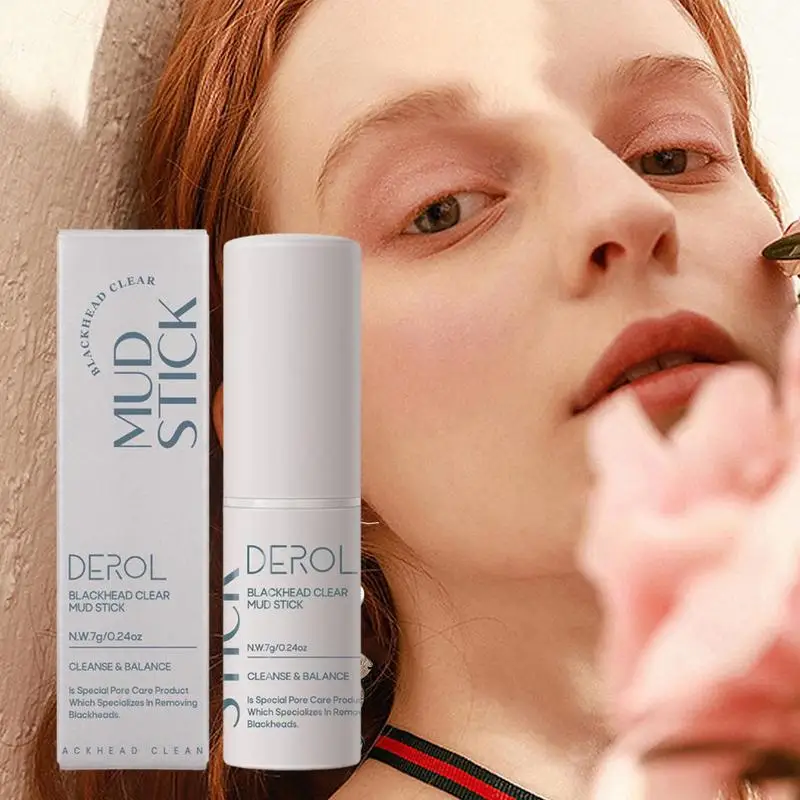 

7 г, палочка для удаления черных точек, травяная грязь, бальзам для лица для T-zone, глубокое очищение, удаление черных точек и сужение пор, контроль жирности кожи, уход за кожей