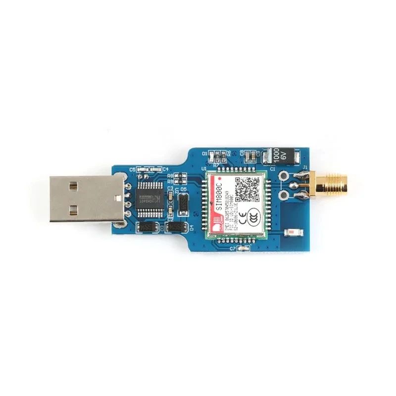 1 шт. USB к GSM четырехдиапазонный GPRS SIM800 SIM800C модуль для Wi-Fi беспроводной