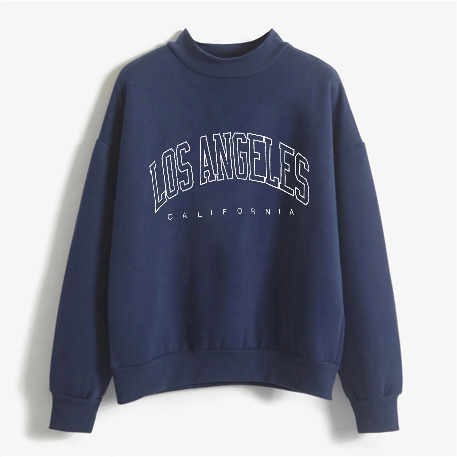 

Повседневная Уличная одежда, толстовка без капюшона, свитшоты с надписью, Женская Объемная толстовка