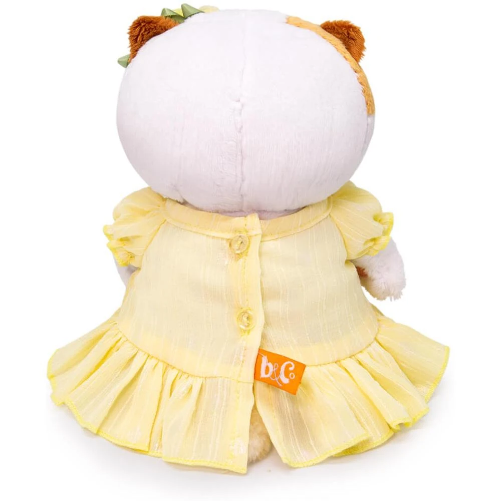 Мягкая игрушка Budi Basa Basik & Co Кошечка Ли-Ли BABY в платье из шифона 20 см