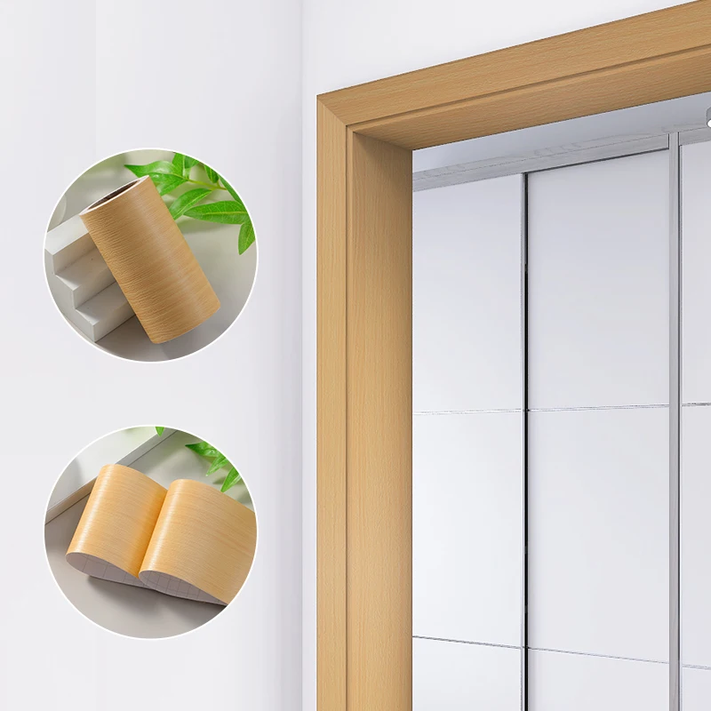 Обои с утолщенной текстурой древесины полосатые края окантовка для оконного