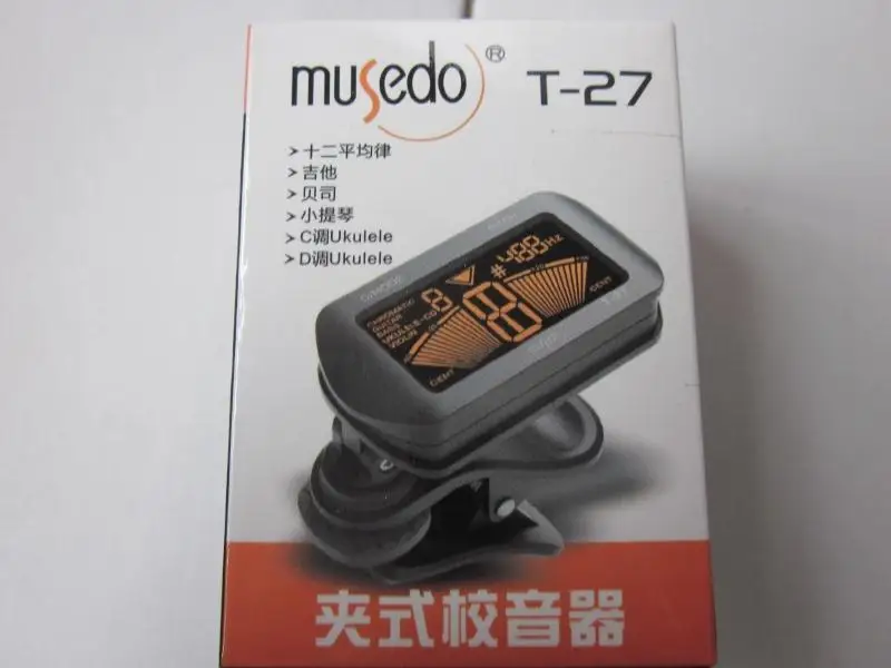

Аутентичный маленький ангел Miao Shi Duo T27 бас-гитара юкри скрипка T2 тюнер калибратор
