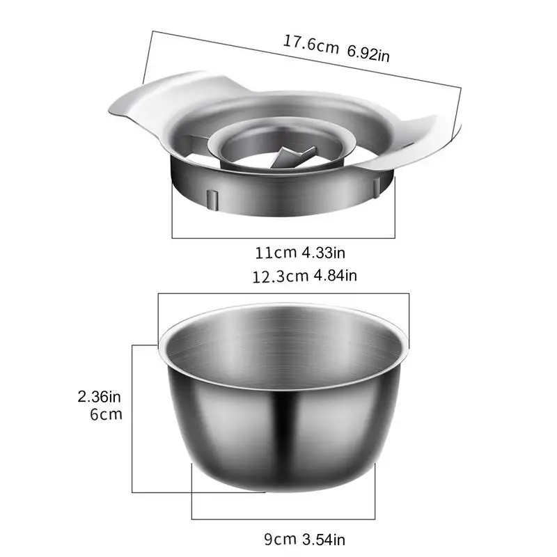 Миска для очистки граната инструмент фруктовая сосулка овощечистка из